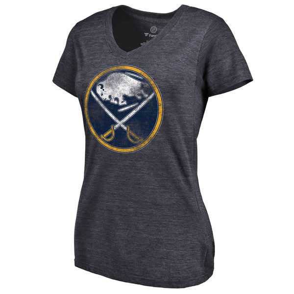 Women's Buffalo Sabres Distressed Team Primary Logo Tri Blend T-Shirt Navy FengYun,We sell and wholesale Women's Buffalo Sabres Distressed Team Primary Logo Tri Blend T-Shirt Navy FengYun on line form chian!